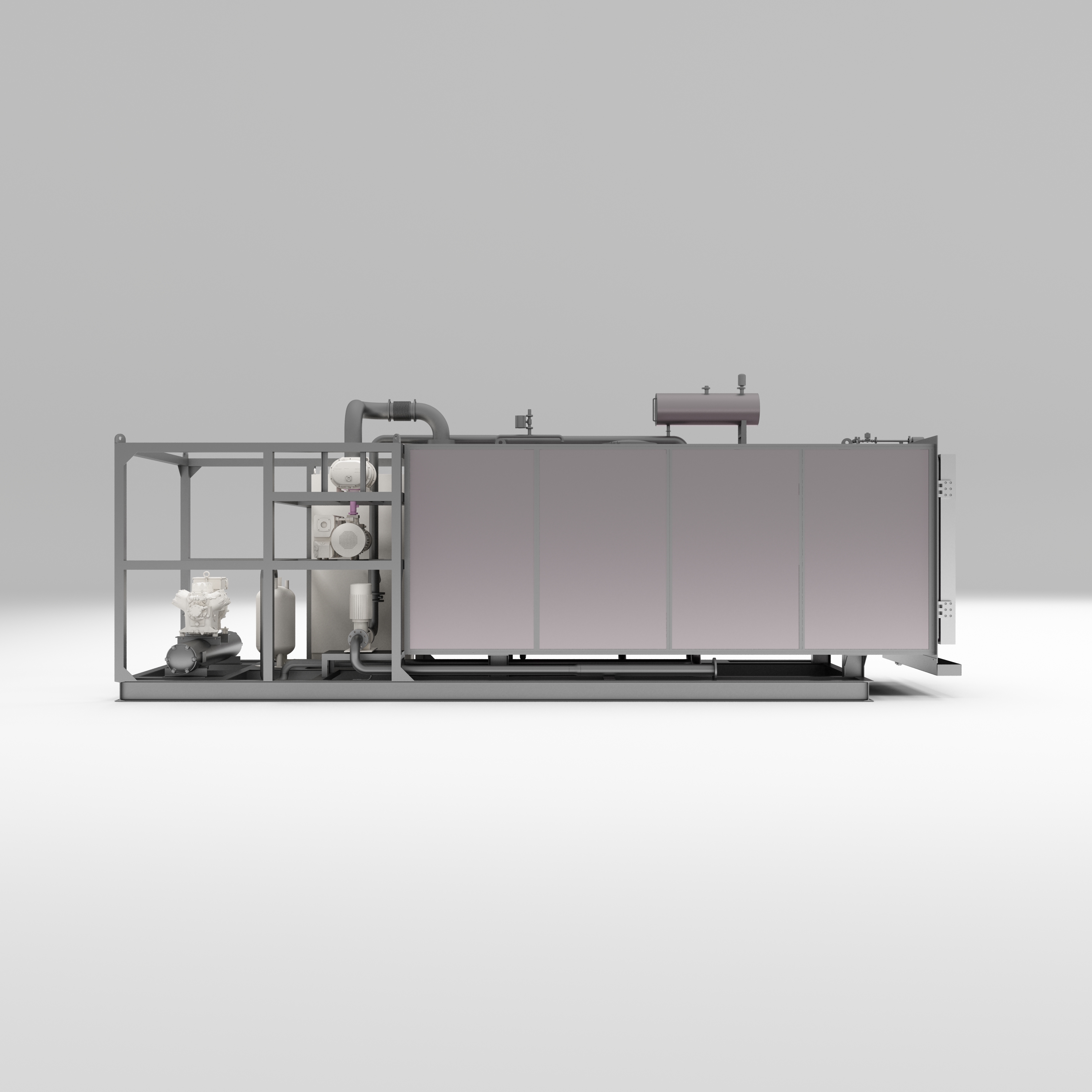 Liofilizzatore sotto vuoto da 30 m² – Attrezzatura per liofilizzazione in fabbrica